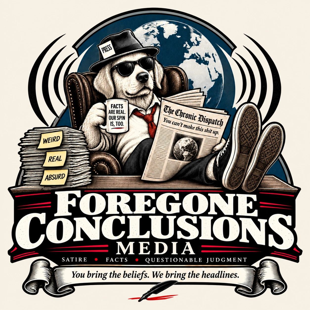 Foregone Conclusions Media — You bring the beliefs. We bring the headlines.